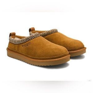 Koolaburra by UGG Burree Women's Suede Tan Slipper Slide Shoes 10